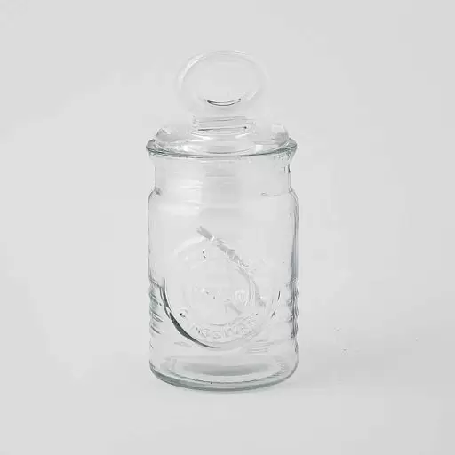 جا ادویه شیشه ای لیمون