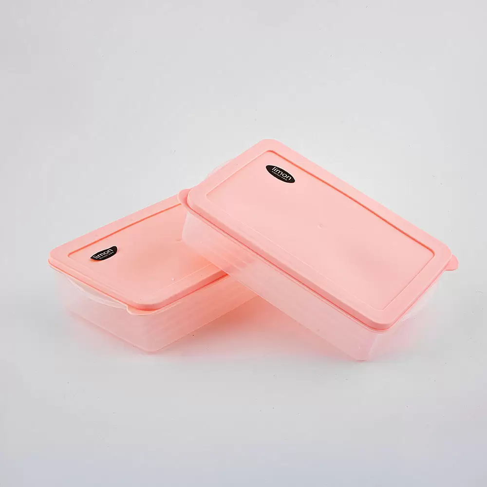 ست فریزر رنگ گلبهی طرح مستطیلی