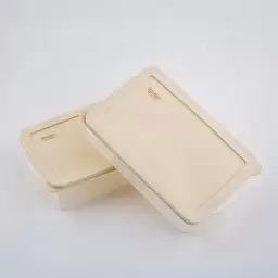 ست فریزر دو عددی رنگ کرمی طرح مستطیلی