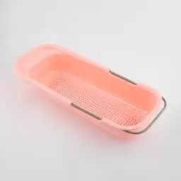 سبد سینک رنگ گلبهی