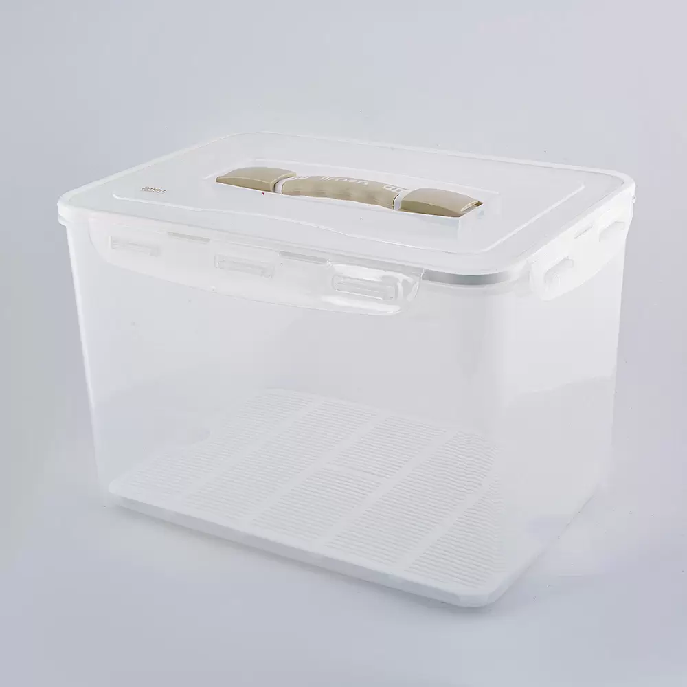 ظرف پلاستیکی مدل نگهدارنده رنگ بژ