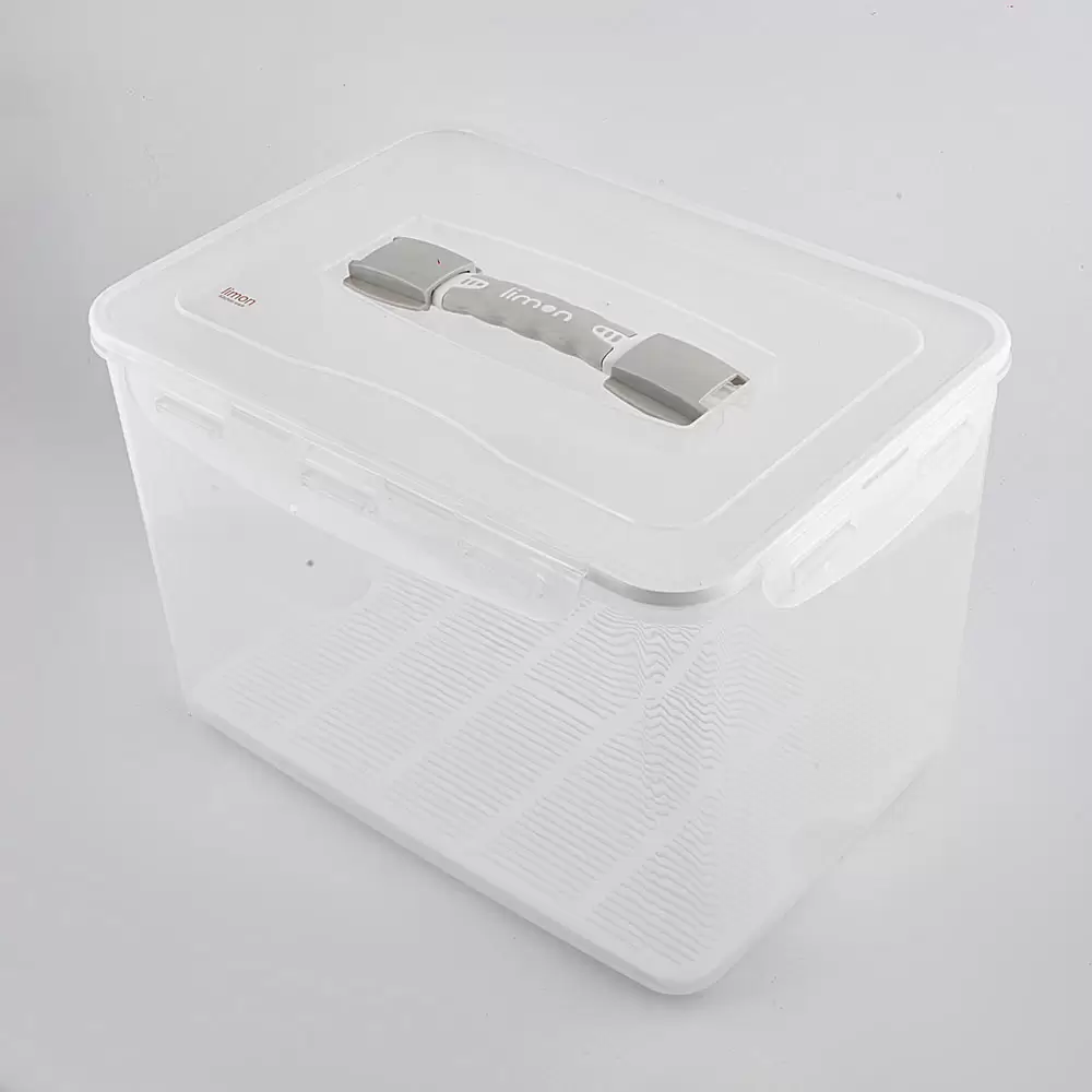 ظرف پلاستیکی مدل نگهدارنده رنگ طوسی