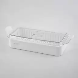 ست جاقاشقی و چنگال رنگ سفید