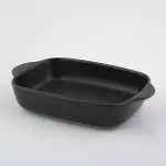 تابه دسته دار مستطیلی مشکی بزرگ