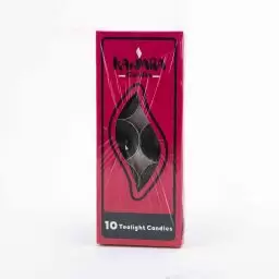 شمع 10عددی رنگ مشکی