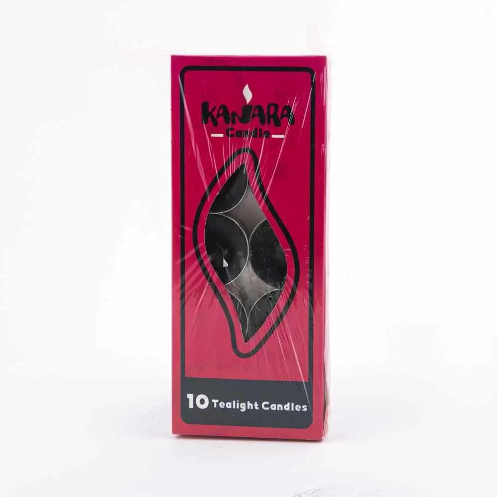 شمع 10عددی رنگ مشکی