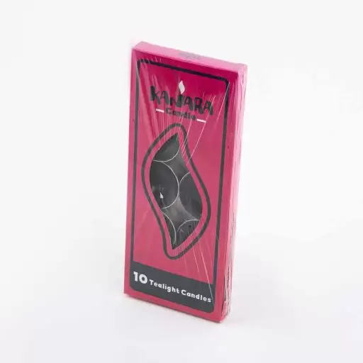 شمع 10عددی رنگ مشکی وارمر