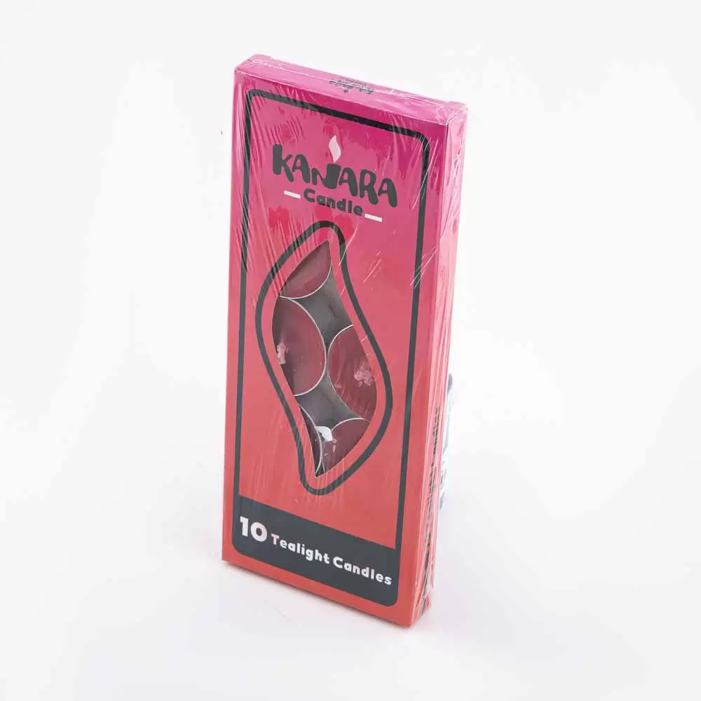 شمع 10عددی وارمر رنگ قرمز