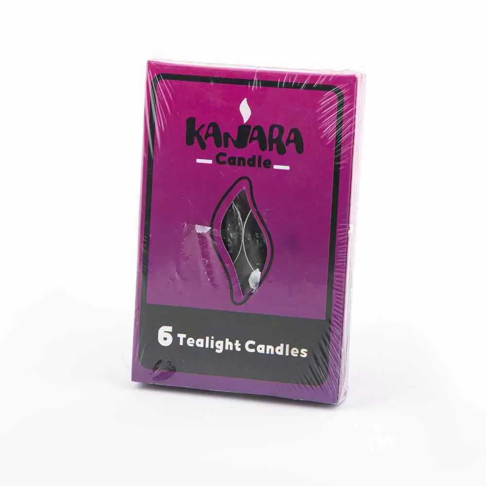 بسته شمع 6 عددی وارمر رنگ مشکی