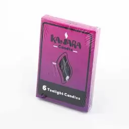 بسته شمع 6 عددی رنگ مشکی