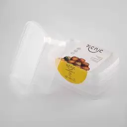 ظرف ماکروویو شفاف 3 عددی