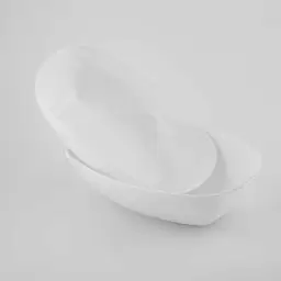 ظروف پیرکس پک 3 عددی شفاف لبه دار