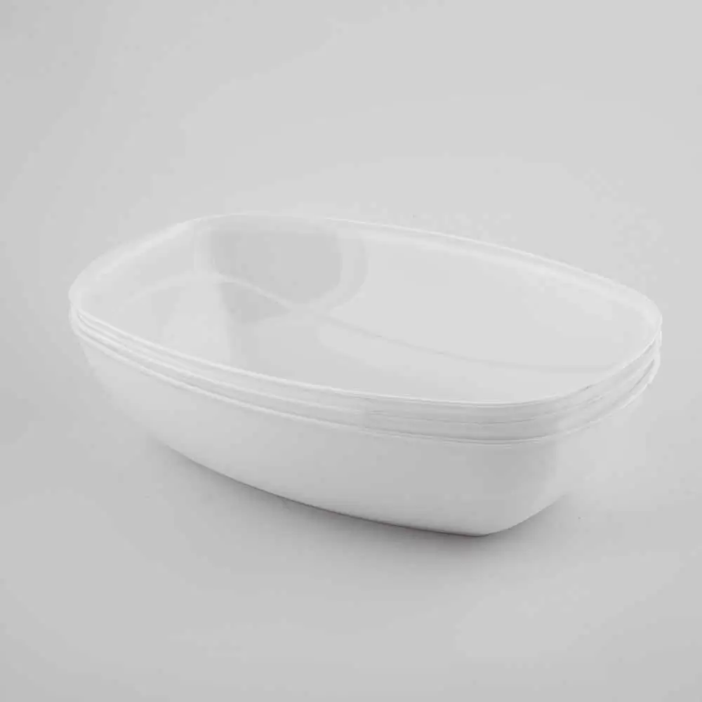 ظروف پیرکس بسته بندی 3 عددی شفاف