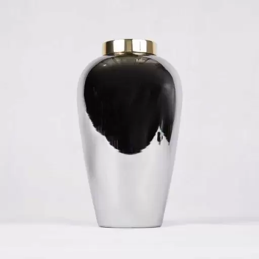 گلدان کروم بزرگ ( نمای پایین )