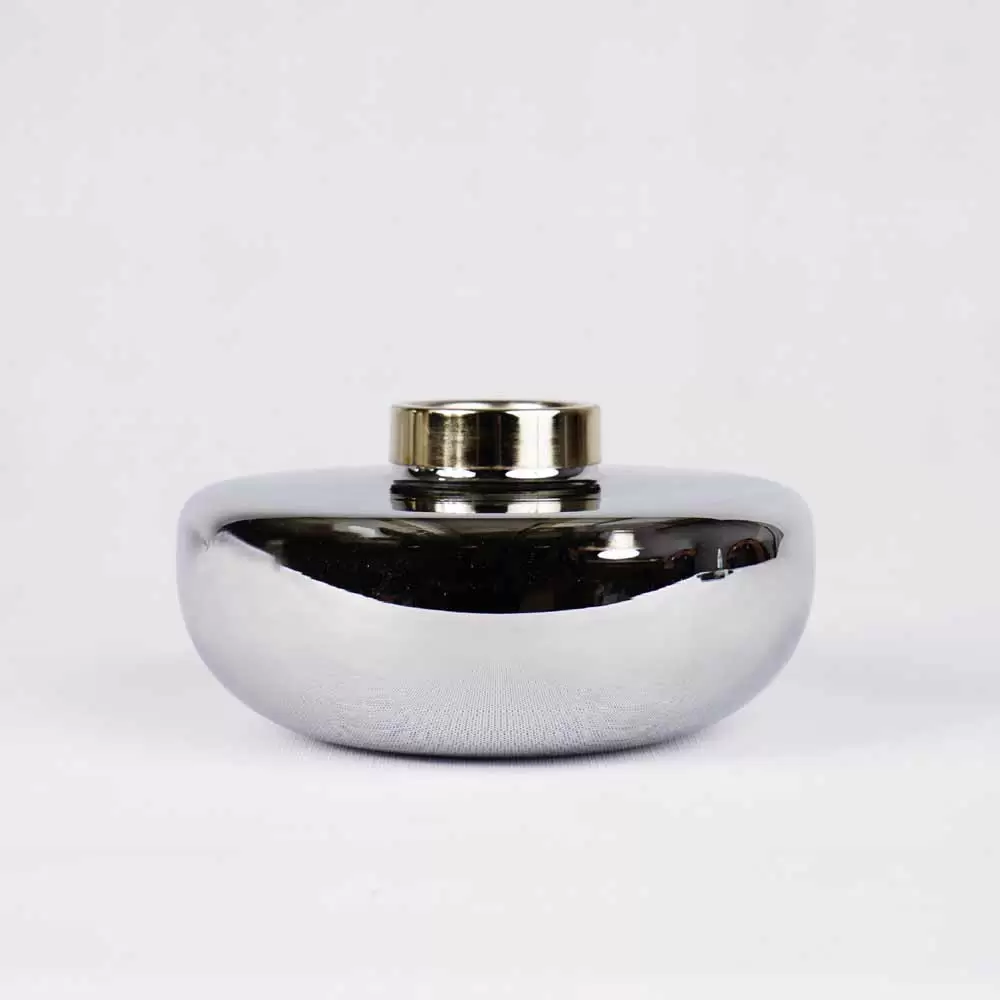 گلدان کروم کو چک ( نمای رو به رو)