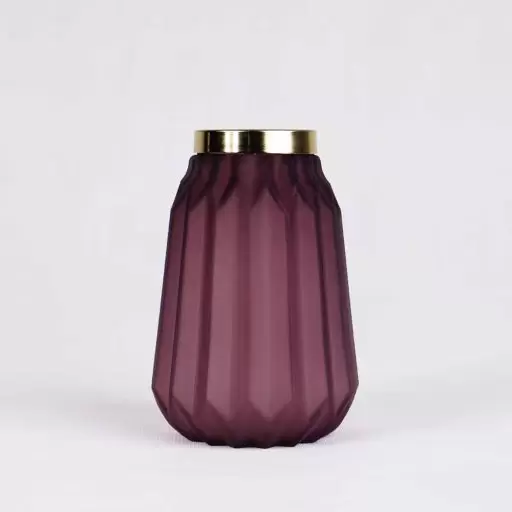 گلدان رنگ پوست پیازی( نمای رو به رو)