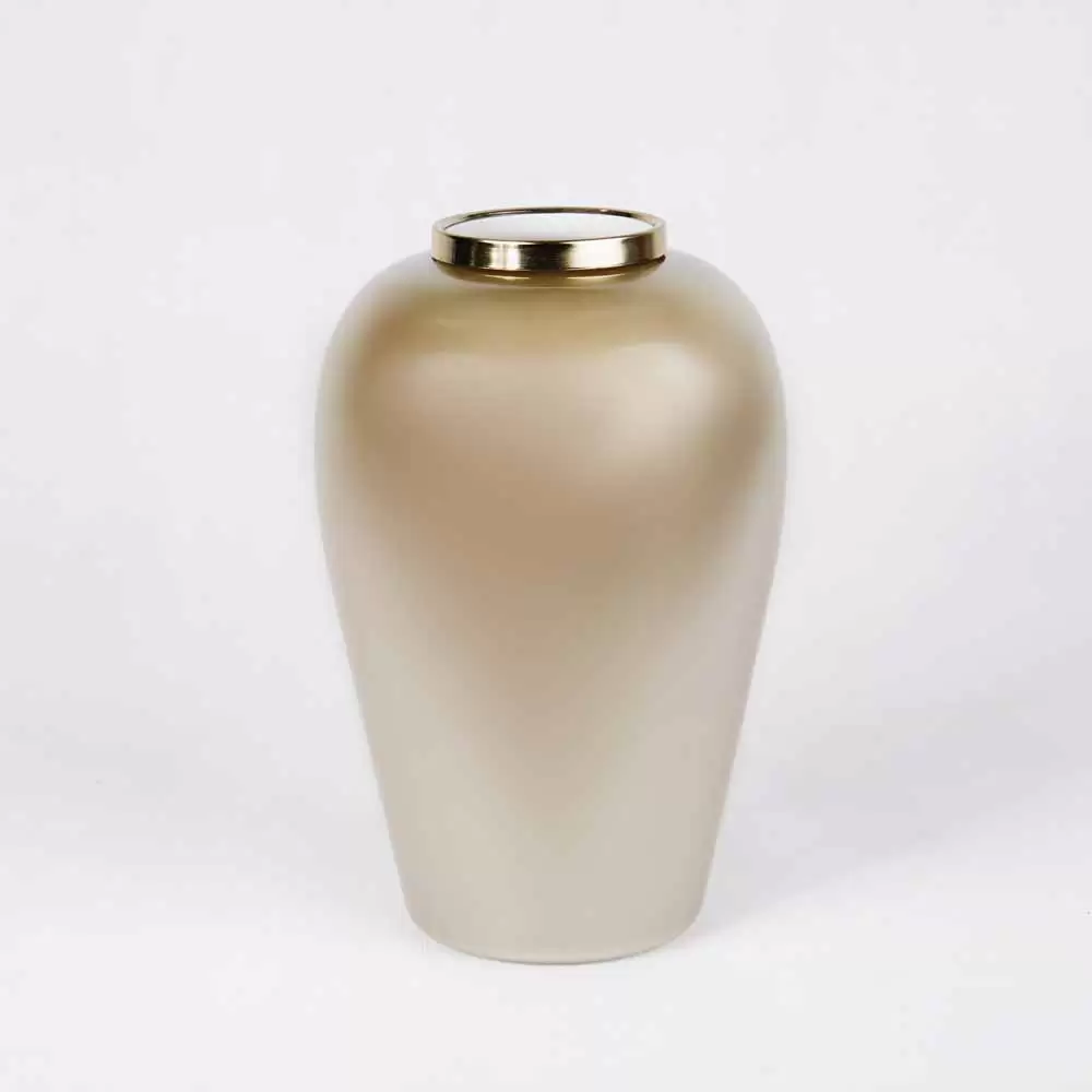 گلدان دودی بزرگ (نمای بالا)