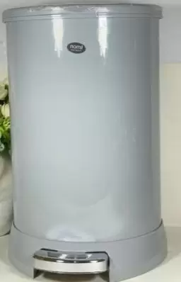 سطل گرد 20 لیتری مدل بزرگ طوسی - لیمون