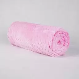 پتو مسافرتی رنگ صورتی روشن