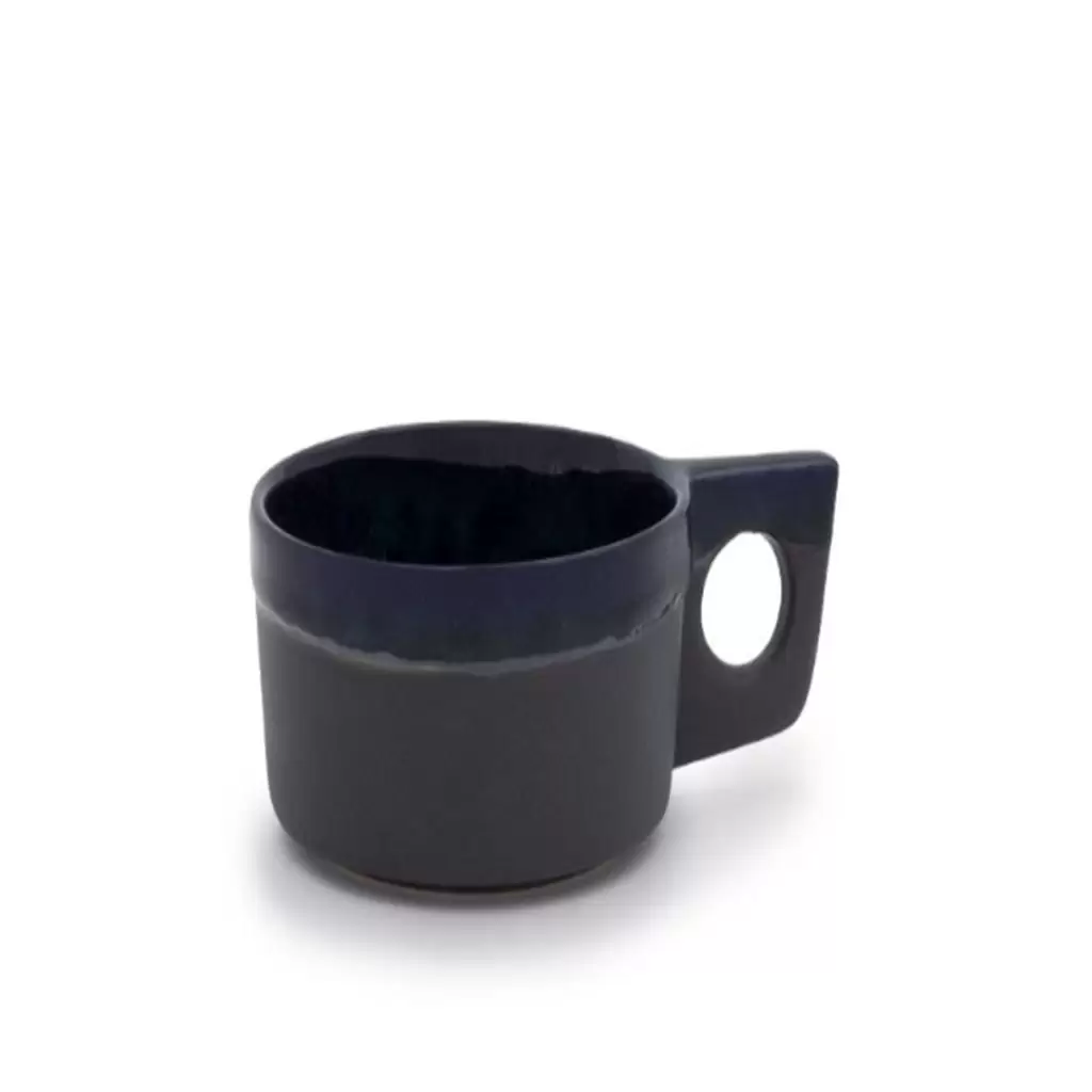 فنجان بزرگ- ری سرامیک رنگ مشکی