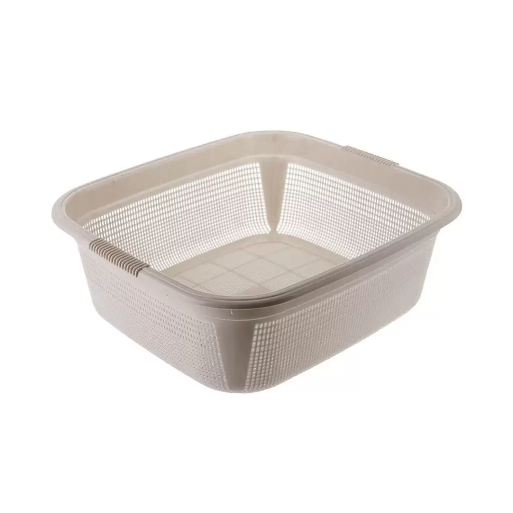 آبکش سینک 4گوش الوان-هوم کت رنگ بژ