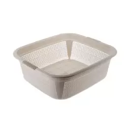 آبکش سینک 4گوش الوان-هوم کت رنگ بژ