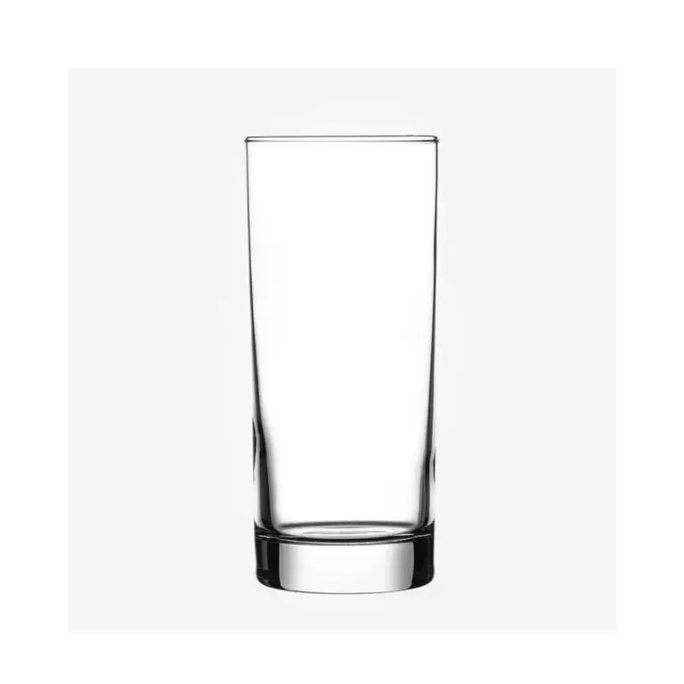 لیوان مدل استوانه شیشه ای بدون دسته ساده