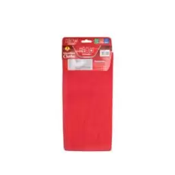 دستمال میکروفایبر کد G130035 - لیائو رنگ قرمز