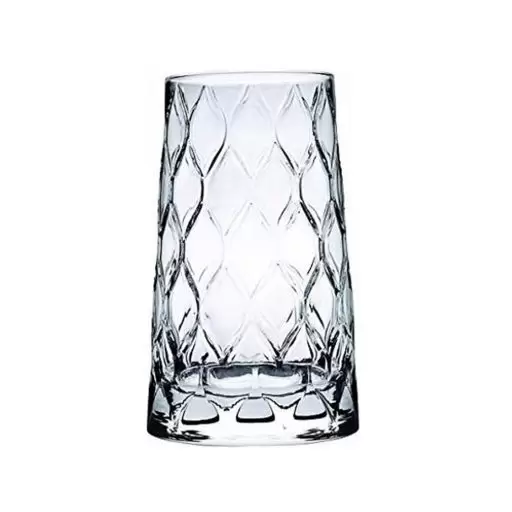 لیوان طرح لیفی 345 سی سی 4 عددی - پاشا باغچه