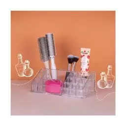 استند آرایشی سه کشو با رویه - سورباس طبقه دار
