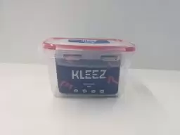 ظرف نگهدارنده شفاف قرمز - کلیز - 550 سی‌سی قفل دار