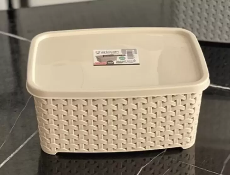 باکس درب دار - آریسام - سایز 4, آریسام رنگ بژ