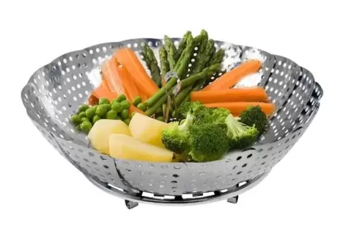 بخارپز تاشو استیل