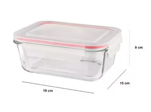 لیمون نگهدارنده-شیشه-مستطیل-850-سی-سی