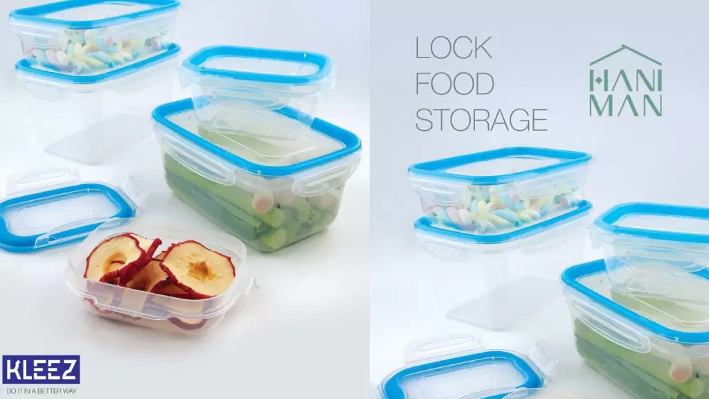 ظروف چهار قفله آبی