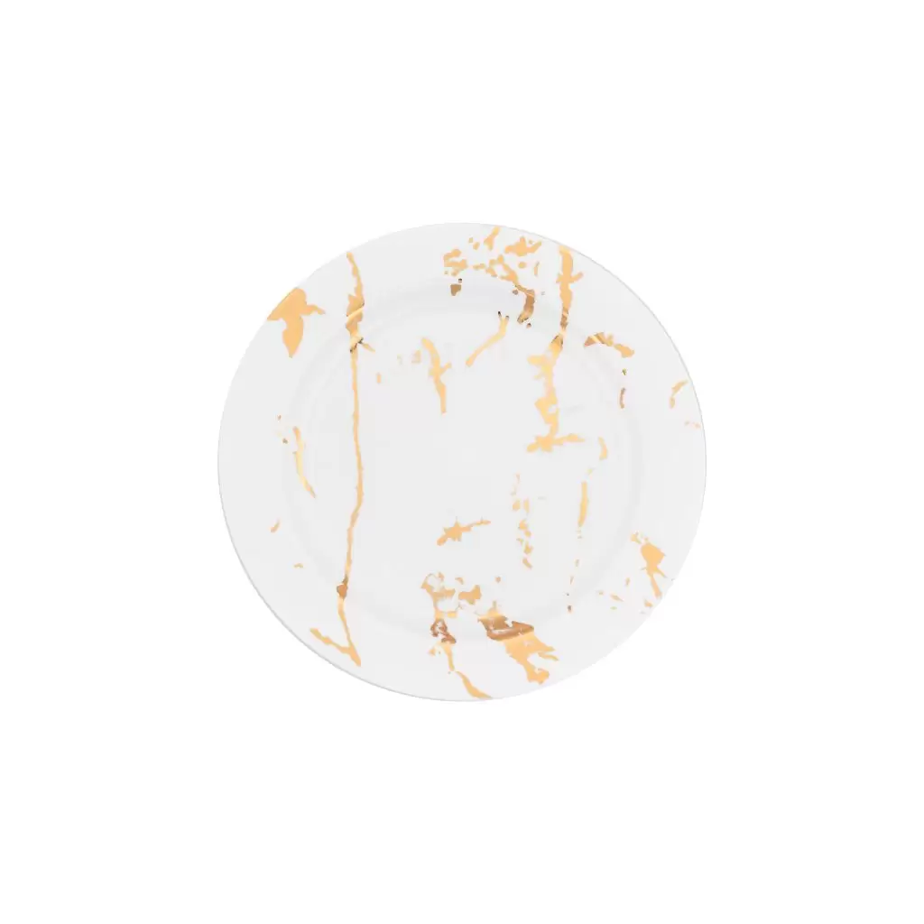 بشقاب و پیش دستی الماس ماربل - پیکنیک پرایم