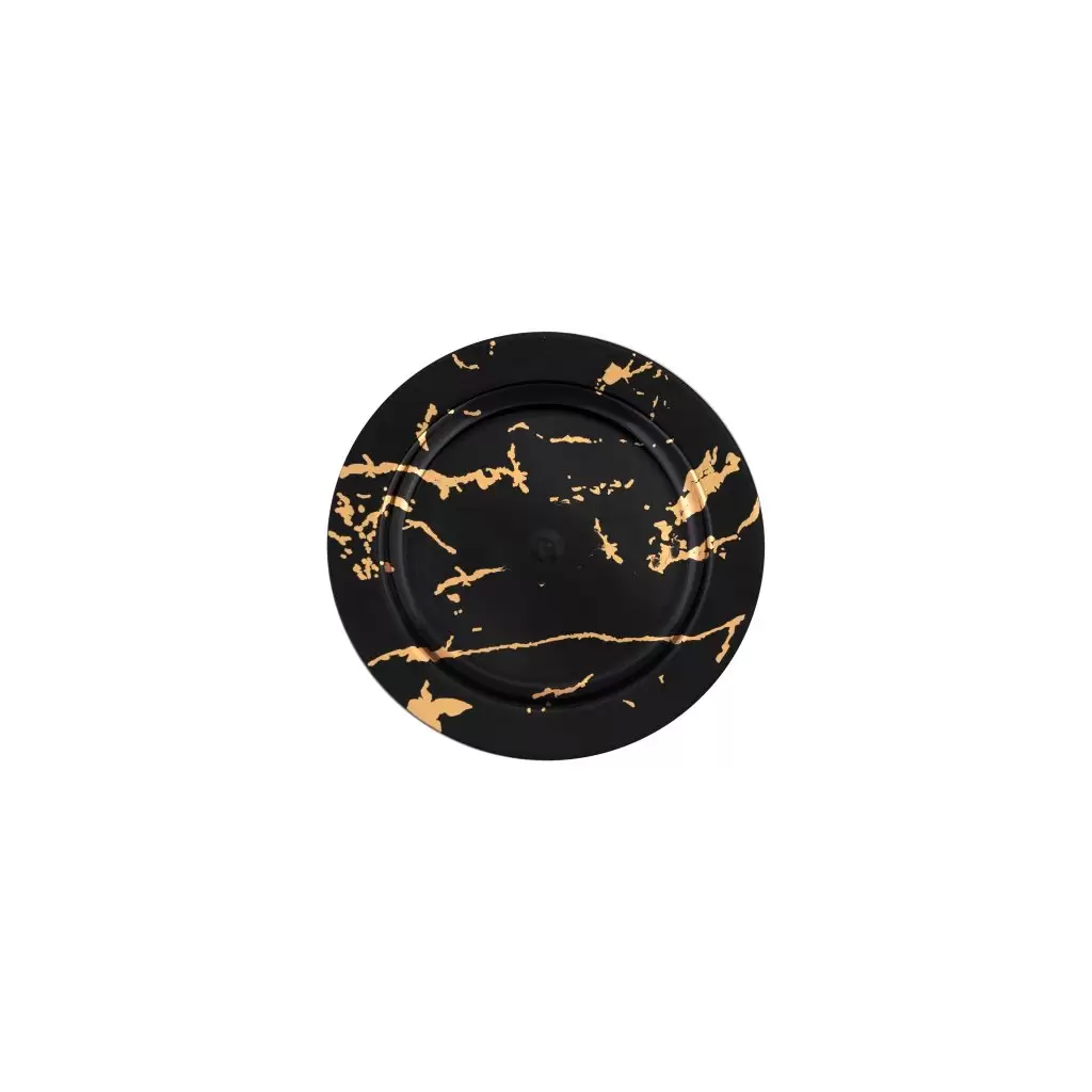 بشقاب و پیش دستی الماس ماربل - پیکنیک پرایم