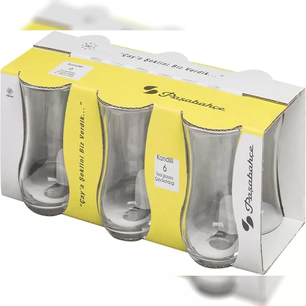 استکان کاندیلی 6 عددی - پاشاباغچه