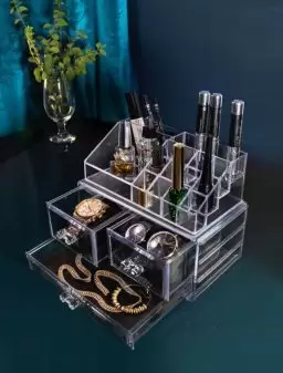 استند آرایشی میدل سه با رویه ساده - ویژن