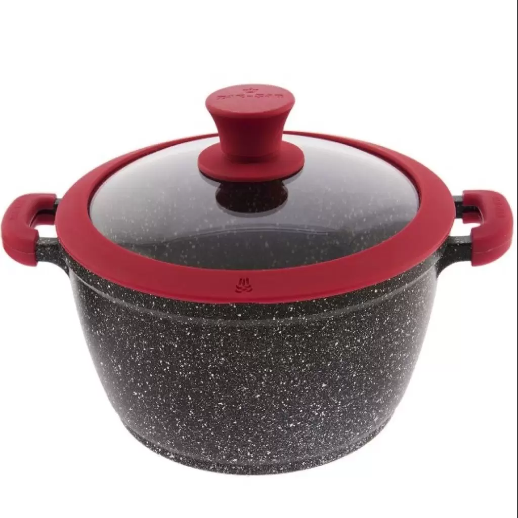 قابلمه سایز 20 ماربلینا رنگ ماربل مشکی - زرساب