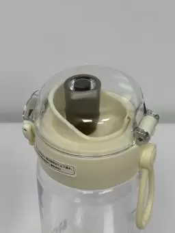 قمقمه پلاستیکی کرم 600 میل - فورلایف