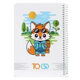 دفتر جلد لمینیتی A5 فاکس (FOX) - توگو