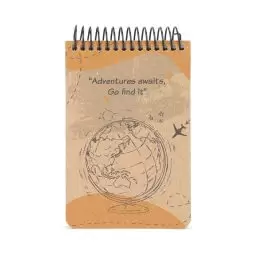 دفتر جلد کرافت A6 گلوب (GLOBE) - توگو