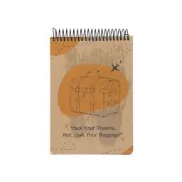 دفتر جلد کرافت A5 لاگیج  (LUGGAGE) - توگو