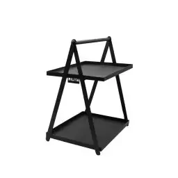 استند دو طبقه مستطیل مشکی - نیلیا