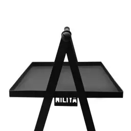 استند دو طبقه مستطیل مشکی - نیلیا