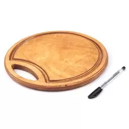 تخته گوشت گرد بزرگ دسته تو کار - راییکا