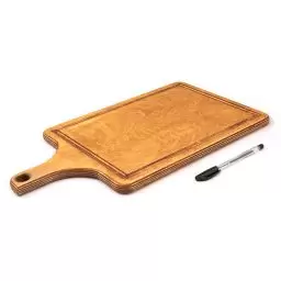 تخته گوشت مستطیل دسته دار بزرگ - راییکا