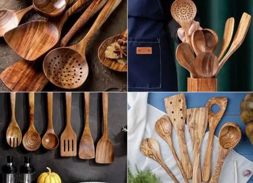 راهنمای انتخاب کفگیر چوبی از نظر جنس و مقاوم دربرابر سوختگی