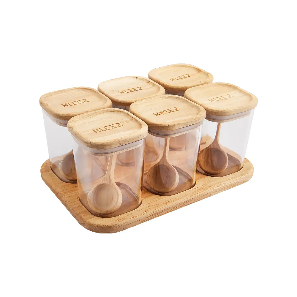 سینی چوبی چند منظوره شش خانه - کلیز